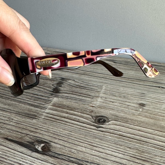 New Emilio Pucci Brown Logo Sunglasses - Picture 6 of 11